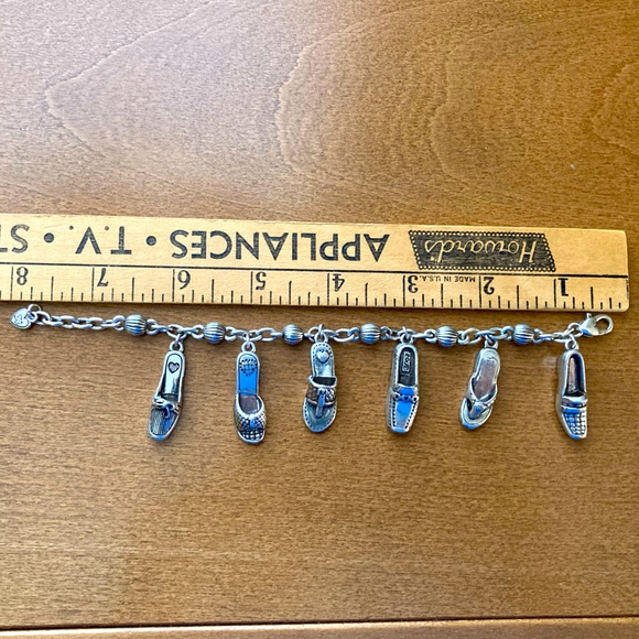 “I Love Shoes” Charm Bracelet by Brighton (EUC) - Picture 5 of 7